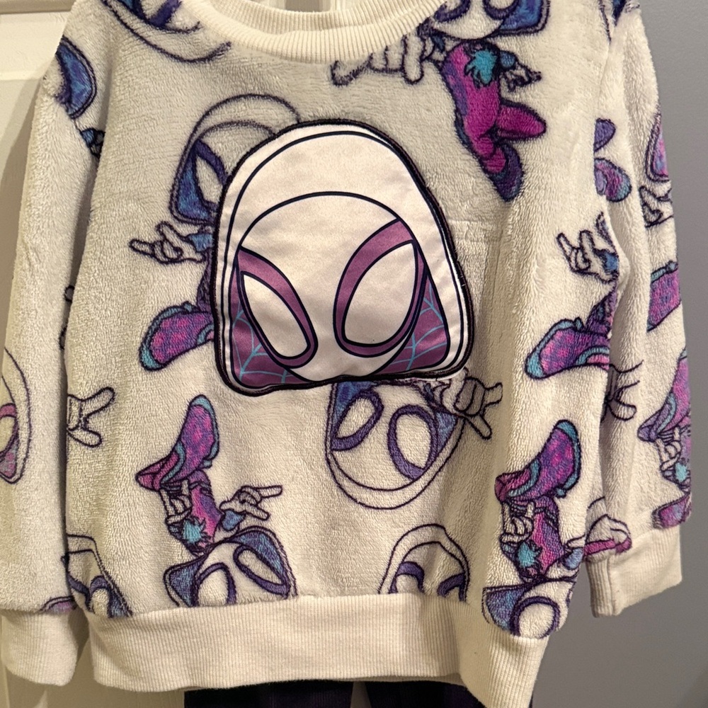 Marvel Kids Matching Set - White and Purple